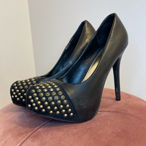 Studded heels 9.5